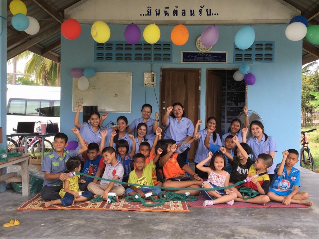 โครงการ"ชวนน้องเด็กปากพูน กินดีเล่นสนุกสร้างเสริมสติปัญญา" ในรายวิชา NUR-464 ปฏิบัติการพยาบาลชุมชน