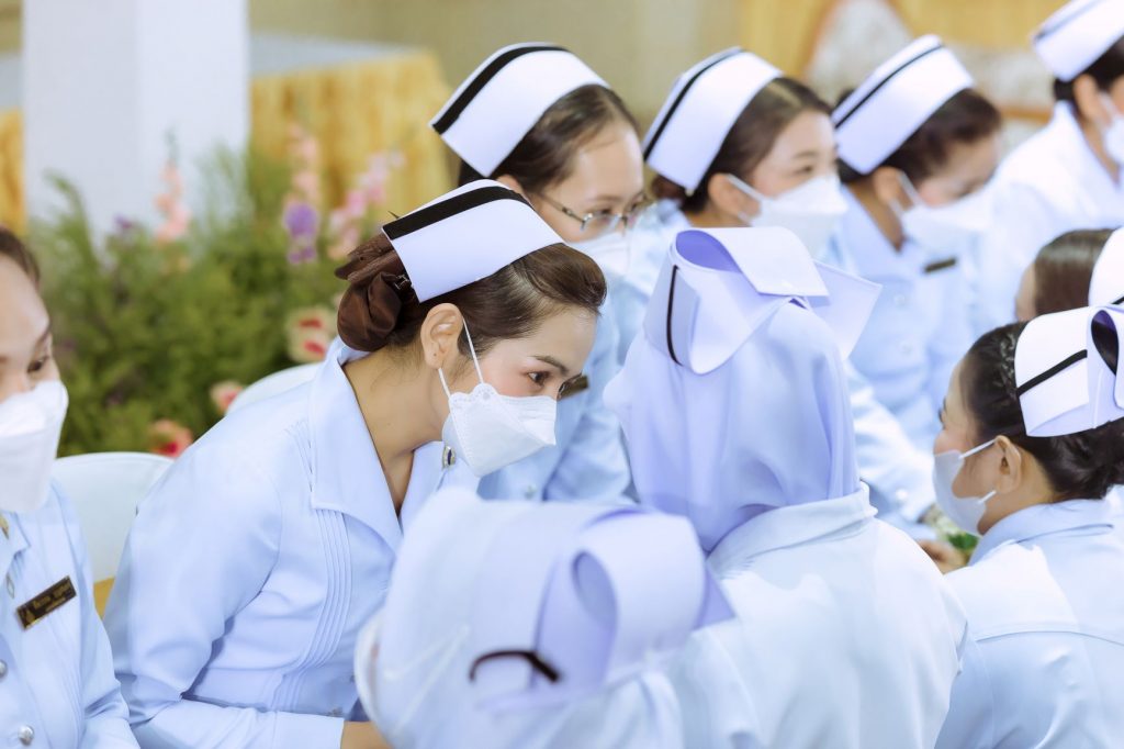 School of nursing, Walailak University, organized a Nursing convocation for nursing graduates and a Capping Ceremony for second-year nursing students class of 2022