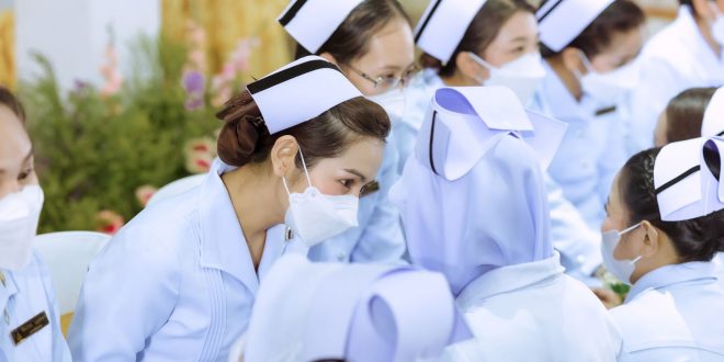 School of nursing, Walailak University, organized a Nursing convocation for nursing graduates and a Capping Ceremony for second-year nursing students class of 2022