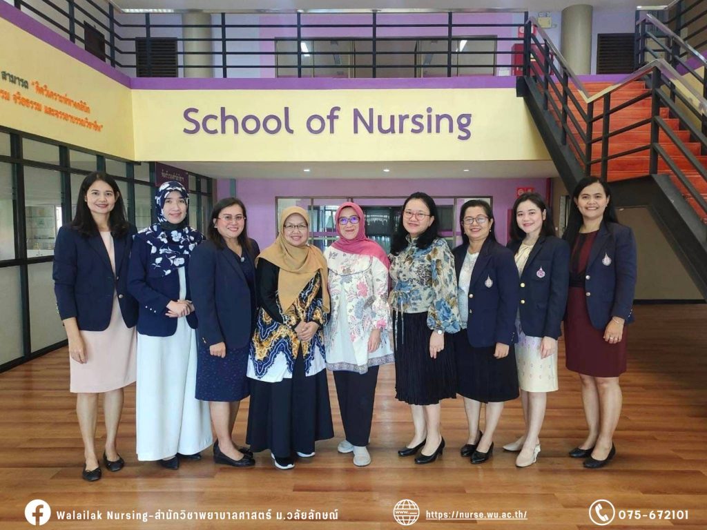 Faculty of Nursing, Universitas Padjadjaran ประเทศอินโดนีเซีย เข้าเยี่ยมชมและประชุมหารือการสร้างความร่วมมือร่วมกับสำนักวิชาพยาบาลศาสตร์