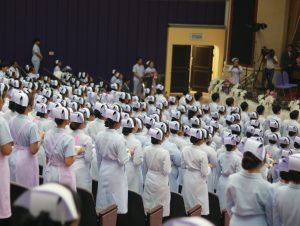 พิธีรับหมวกพยาบาล มวล.2568