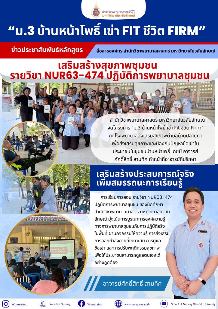 ปฏิบัติการพยาบาลชุมชน