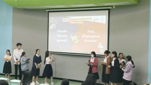 กิจกรรมโต้วาทีนักศึกษาพยาบาล